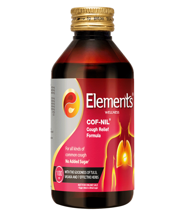Elements Wellness Cof-Nil Cough Relief Formula