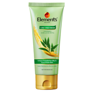 Elements Wellness 3-in-1 Face Wash