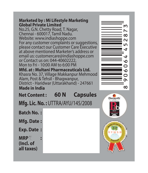 Elements Wellness Below 37 (60 Capsules) - Image 2