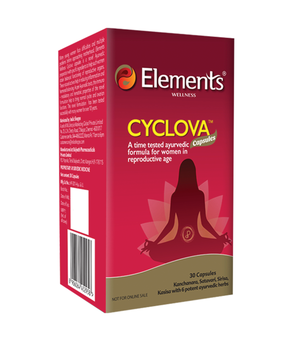 Elements Wellness Cyclova Capsules