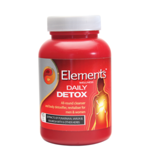 Elements Wellness Daily Detox 60 Capsules