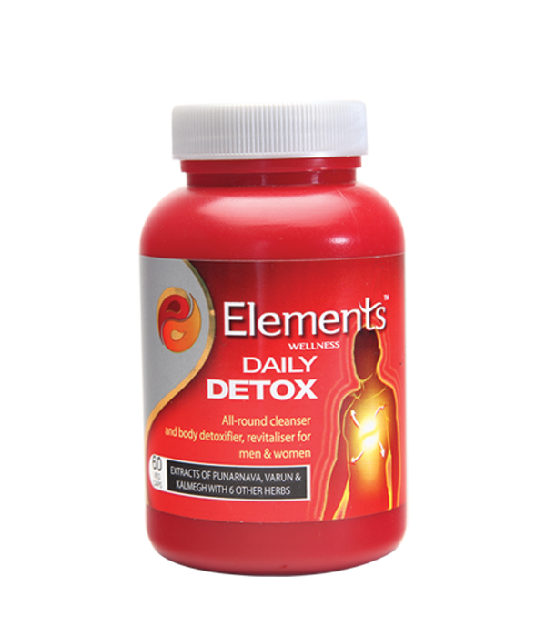 Elements Wellness Daily Detox 60 Capsules