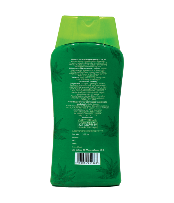 Elements Wellness Intense Moisturising Body Lotion (200 ml) - Image 2