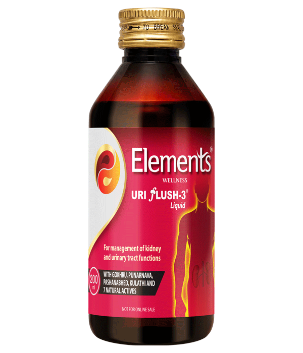 Elements Wellness URI FLUSH-3 Liquid