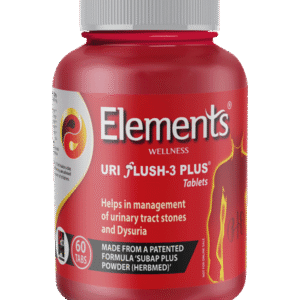 Elements Wellness URI FLUSH-3 PLUS Tablets 60 Tablets