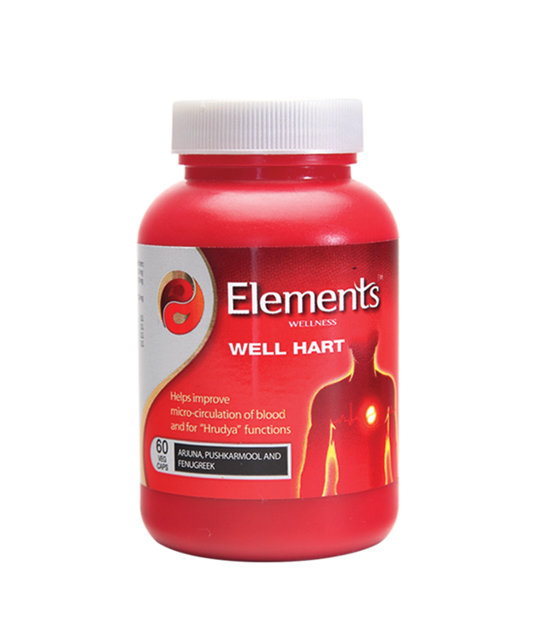 Elements Wellness WELL HART (60 Capsules)
