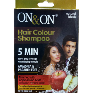 ON&ON Hair Colour Shampoo Natural Black 20ml